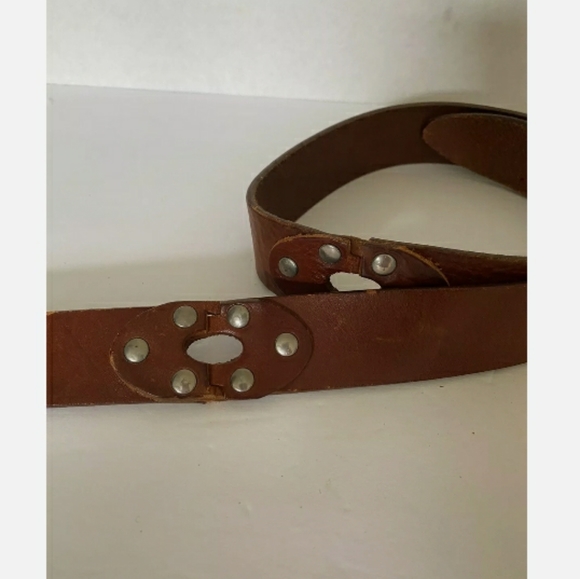 ARMANI JEANS Belt 100% Leather Sz 55 Made in Italy - Picture 7 of 10